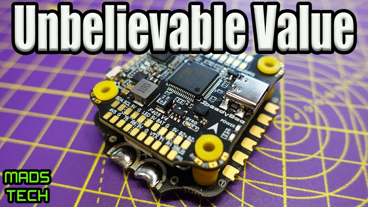Speedybee F405 V4 Flight Stack — 70 долларов за все!