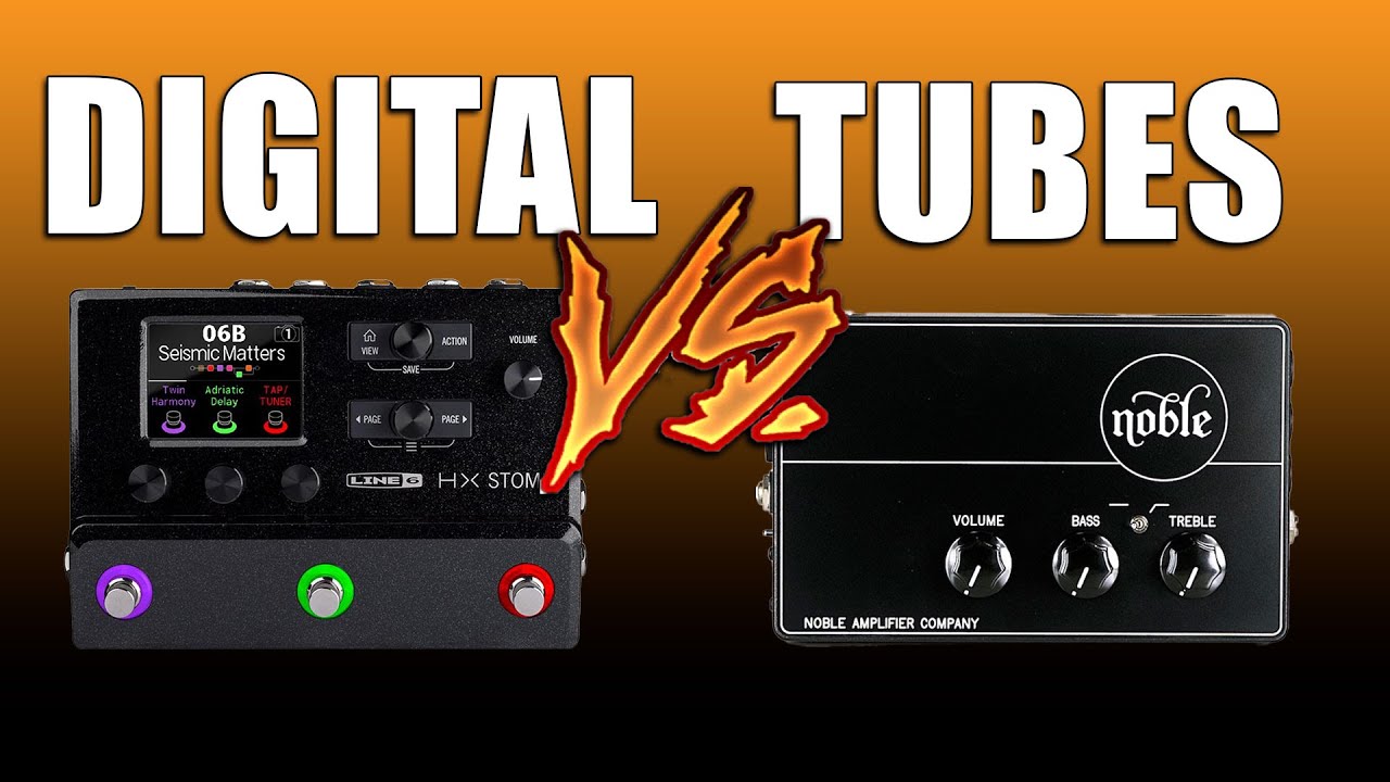 New Noble DI Model on Line 6 HX Family | Analog vs Digital