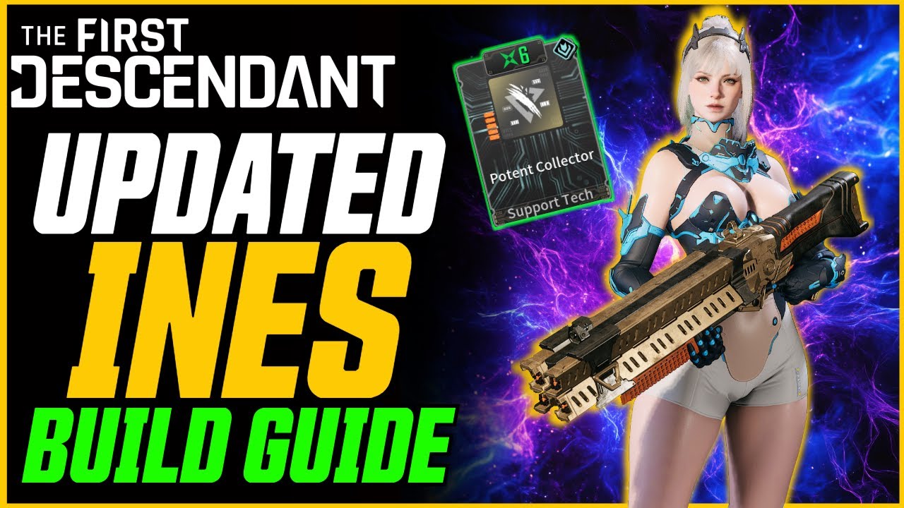 Updated Ines Raya Build (Void Erosion Wave 20 & Boss Farming) // The First Descendant Build Guide