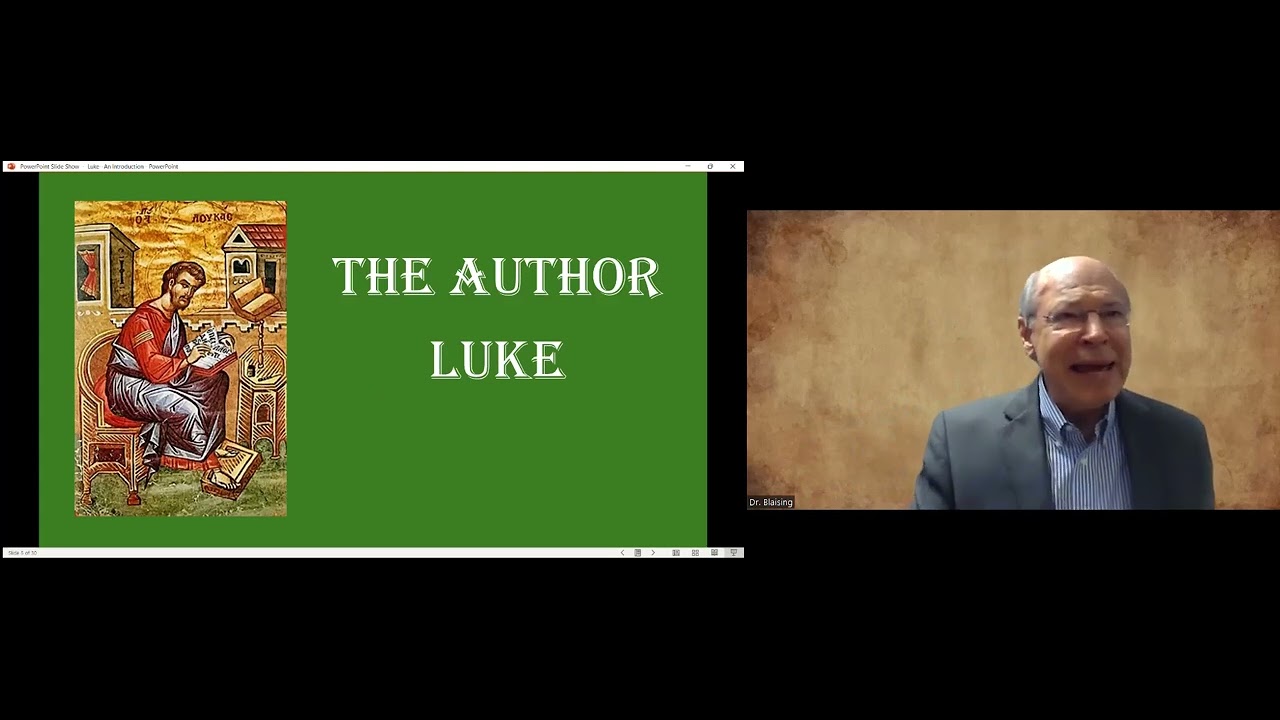 2024-04-14 The Book of Luke -  Luke 1:1-4  - Introduction to Luke