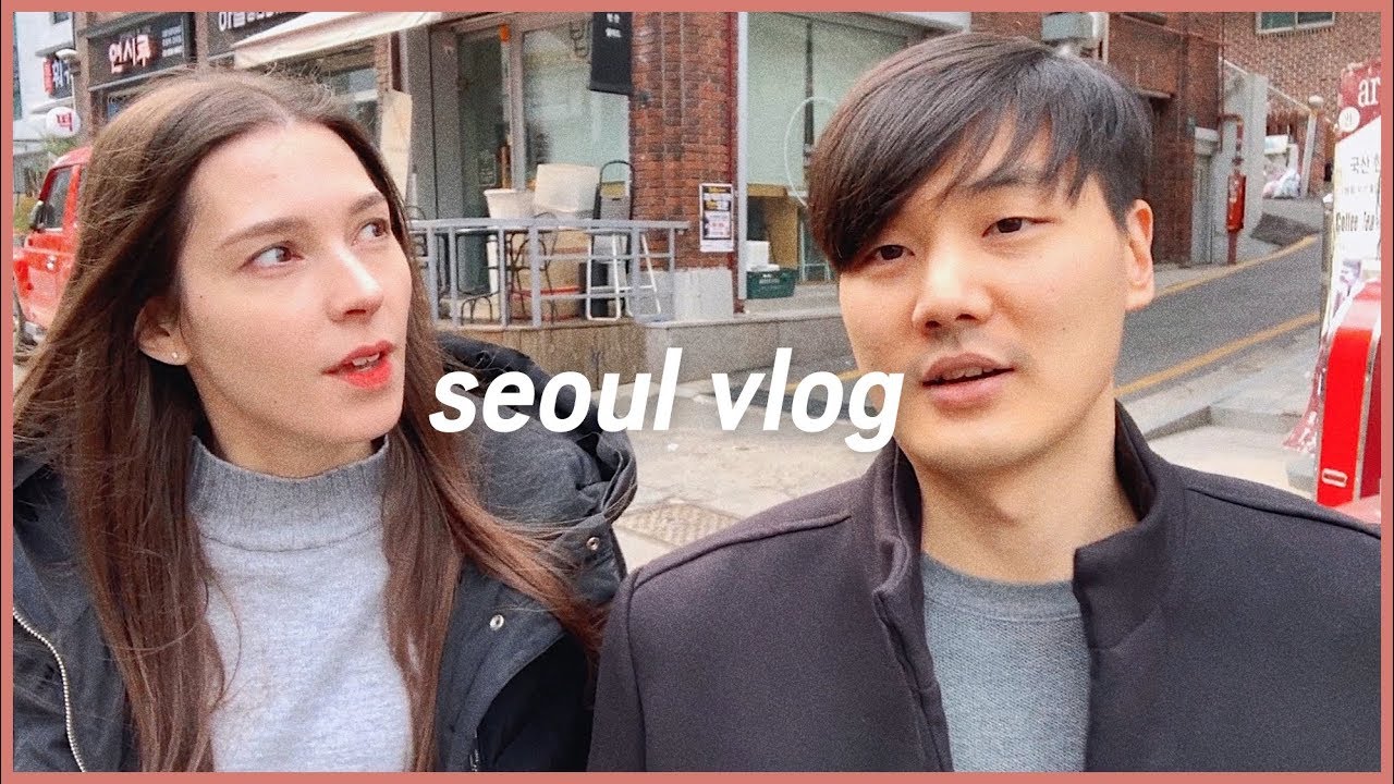Seoul VLOG : Night View | Double Date | & What We Ate 국제커플 & 고양이들과 서울 일상!