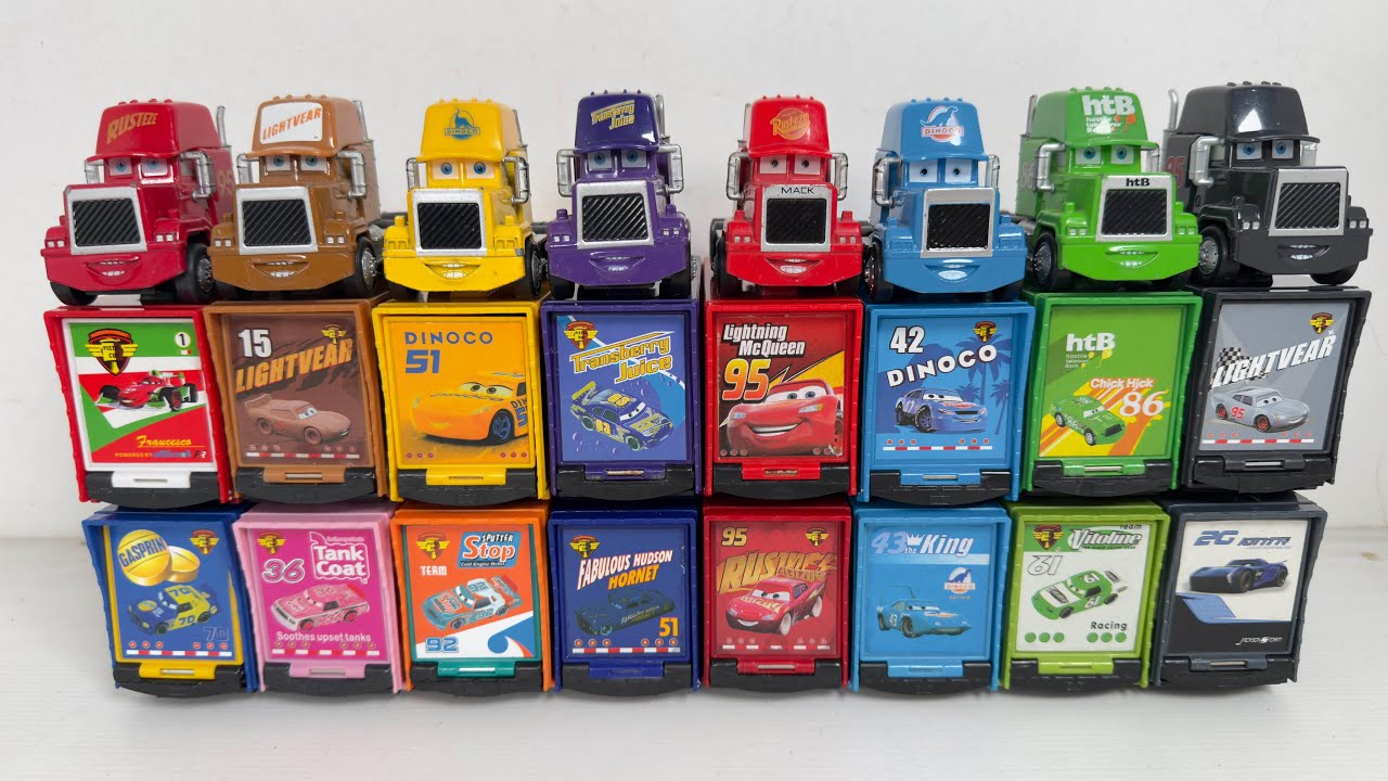 Disney Pixar Cars Unboxing Review l Full Lightning McQueen Cars Bubble RC | ASMR Cars Collection 