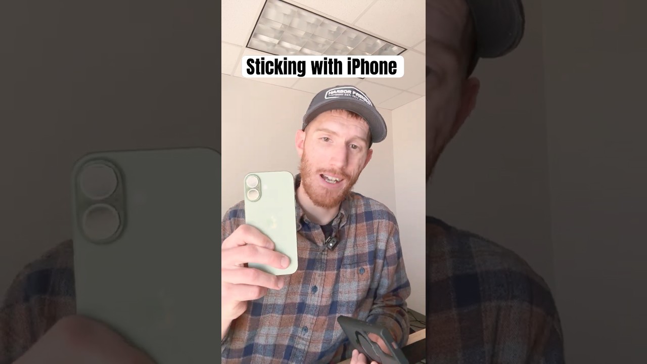 Остаюсь с iPhone НЕ из-за iMessage.