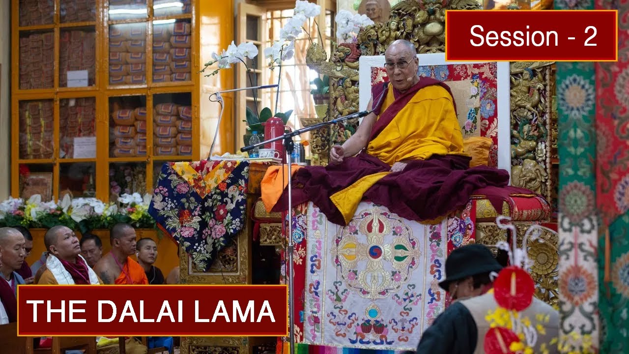 Dharamsala Teachings September 2015 - Session 2 - English Translation