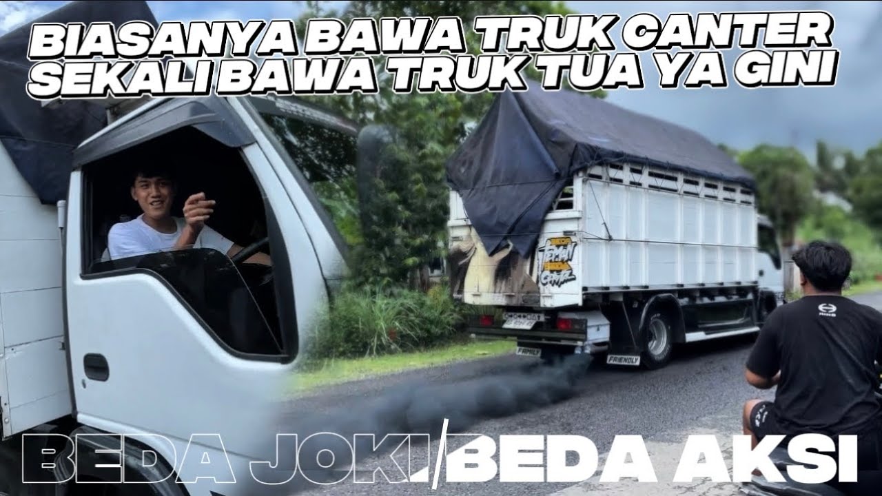 JAN SES POL‼️ TRUK TUA DI JOKI SAMOK SUPIR SES YA GINI