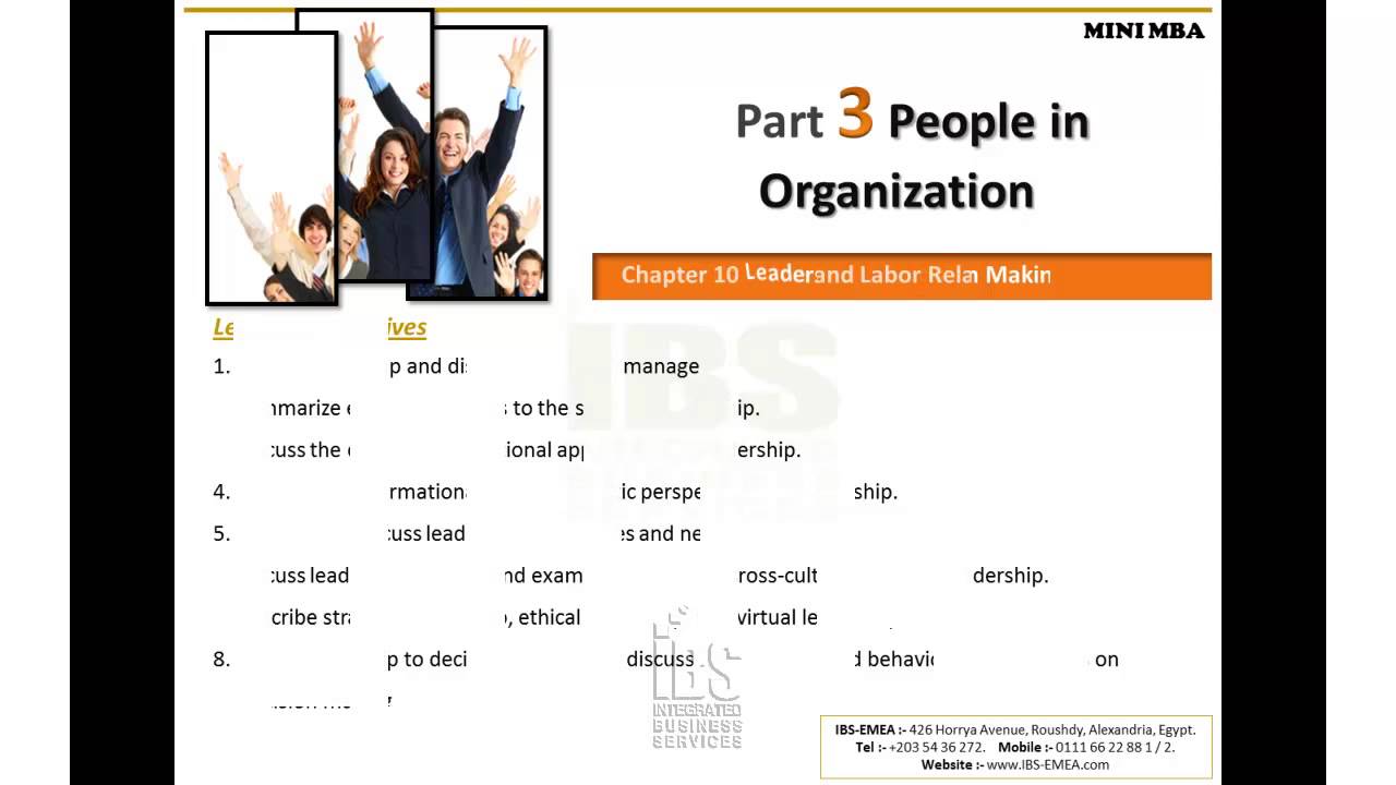 3 - People in Organization