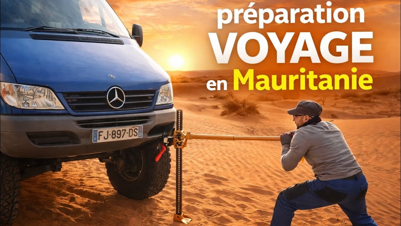 Préparation Sprinter 4x4 pour la Mauritanie | Van aménagé Overland PART/1