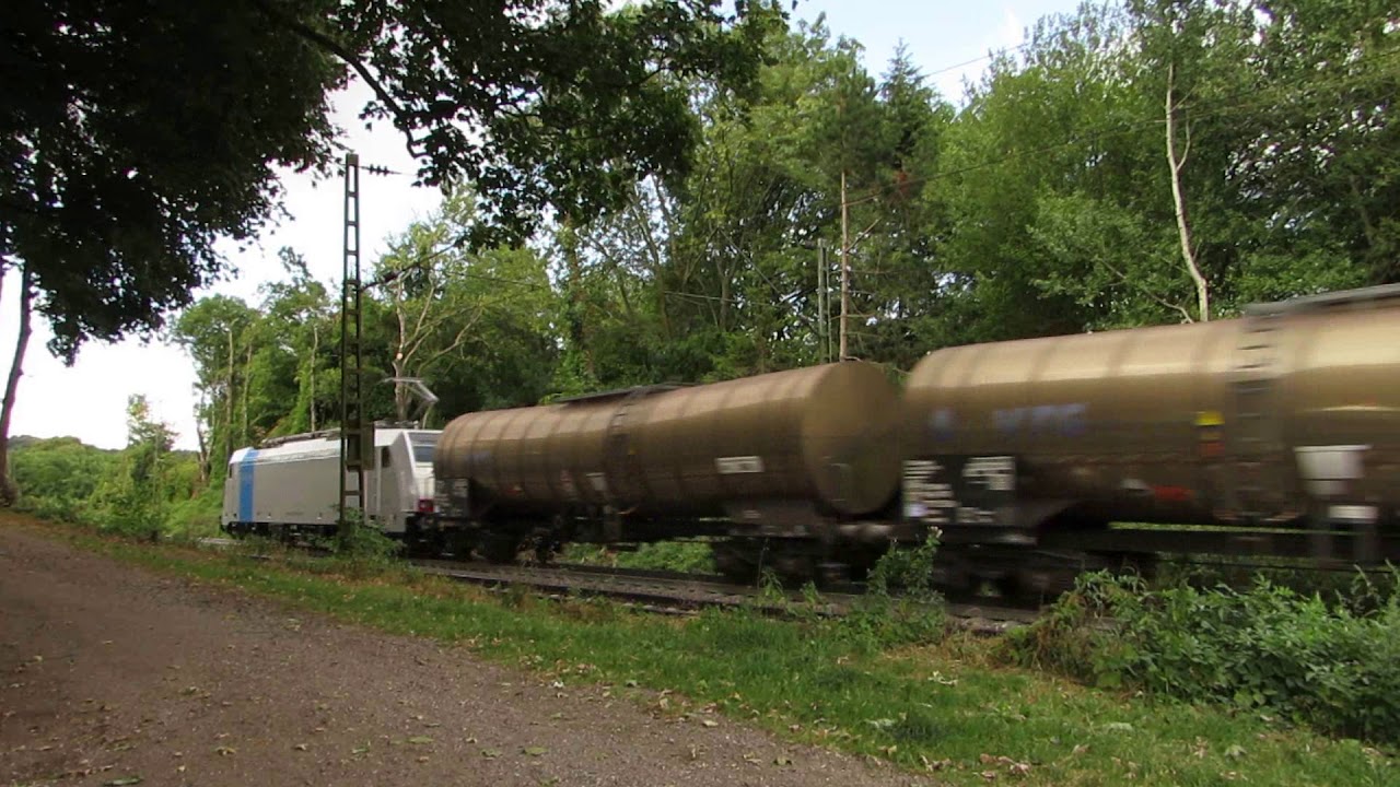 Freight Trains on the Montzenline, 31 July 2018.