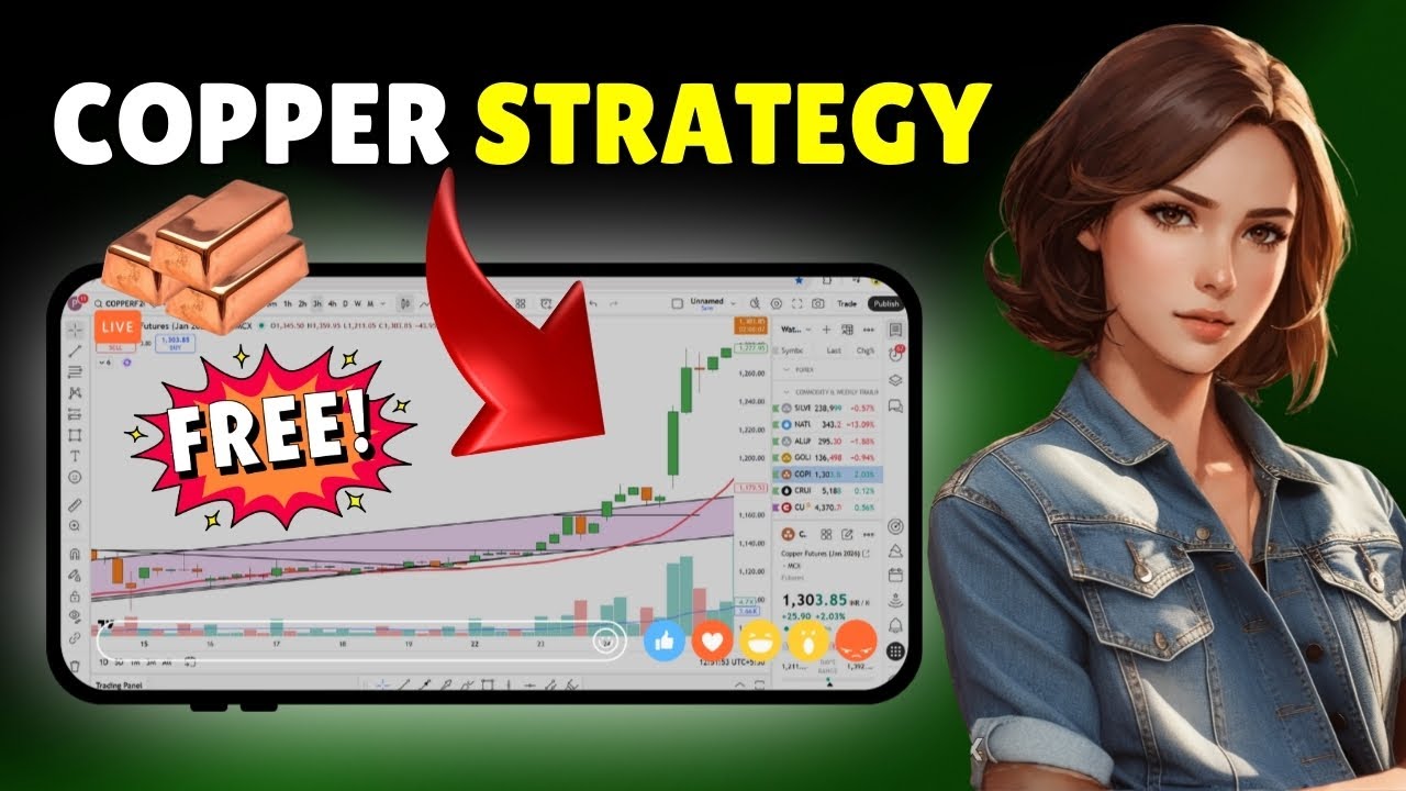 Copper Trading Strategy EXPOSED | MCX Commodity For Beginners