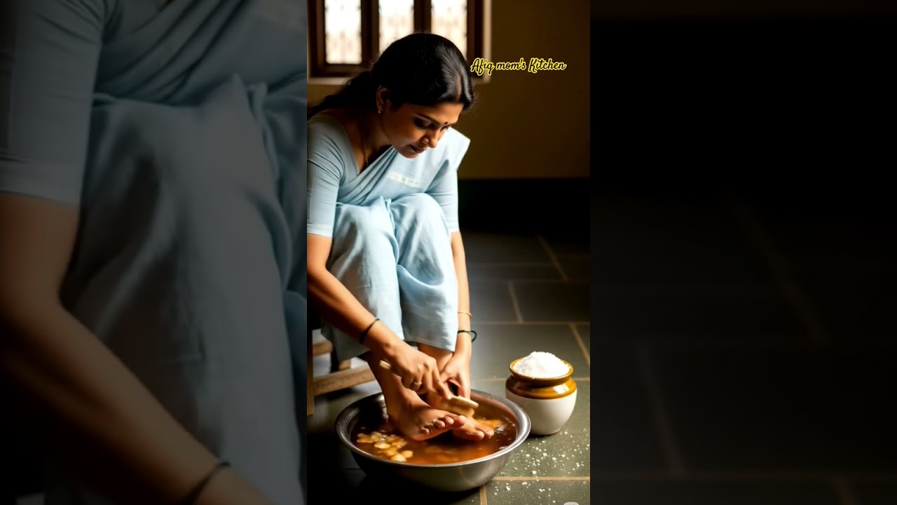 காலில் உள்ள நகங்களை சுத்தமாக பராமரிக்கும் எளிய வீட்டு நுட்பம்! #FootCareTips #NailCleaning