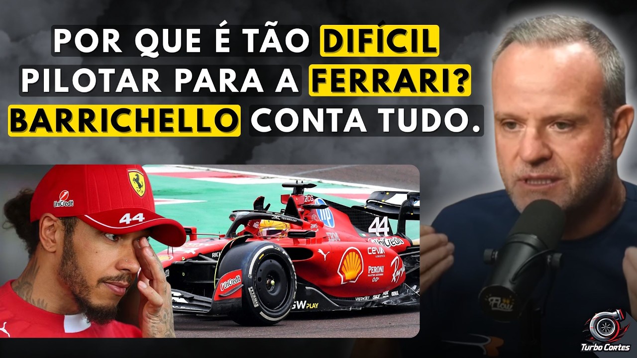Como a FERRARI destrói a cabeça do piloto — Rubinho explica o caso Hamilton