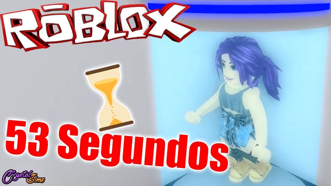 NOS CAPTURA EN 53 SEGUNDOS LA PARTIDA MÁS RÁPIDA DEL MUNDO | FLEE THE FACILITY ROBLOX | CRYSTALSIMS