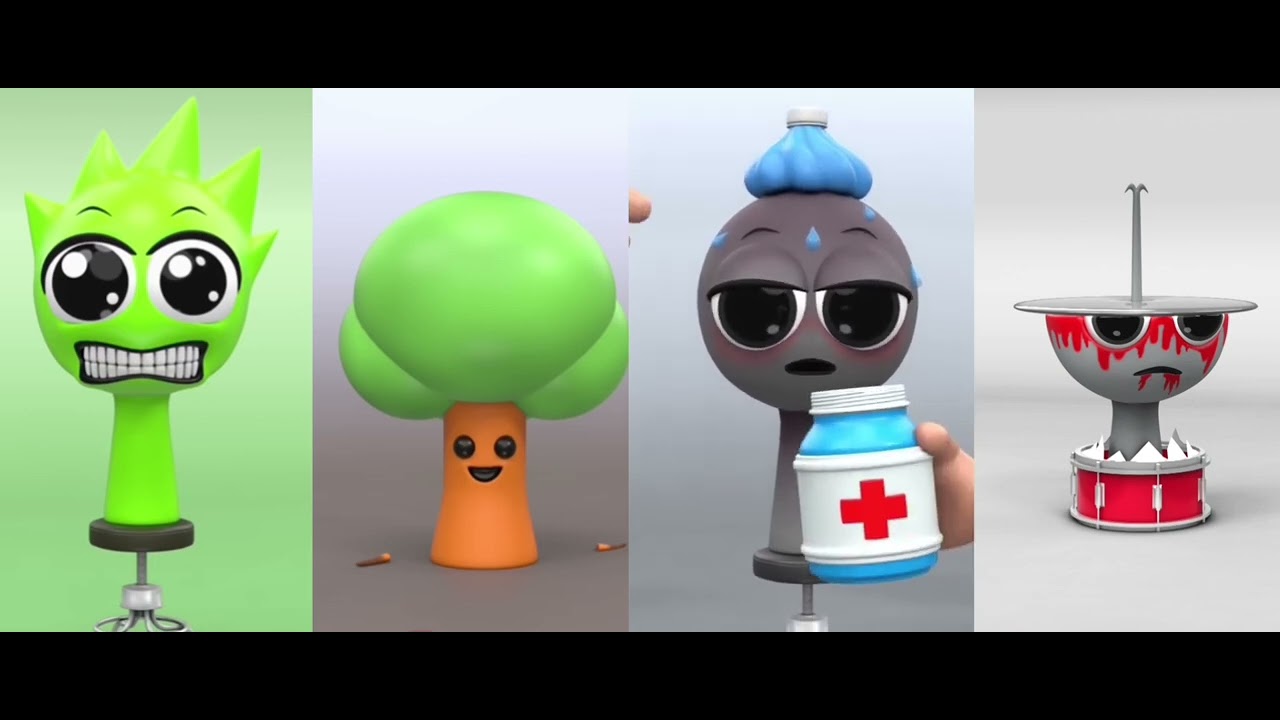 HELP SPRUNKI 😱 Dark Cartoon DER Style | Funny & Scary Animation