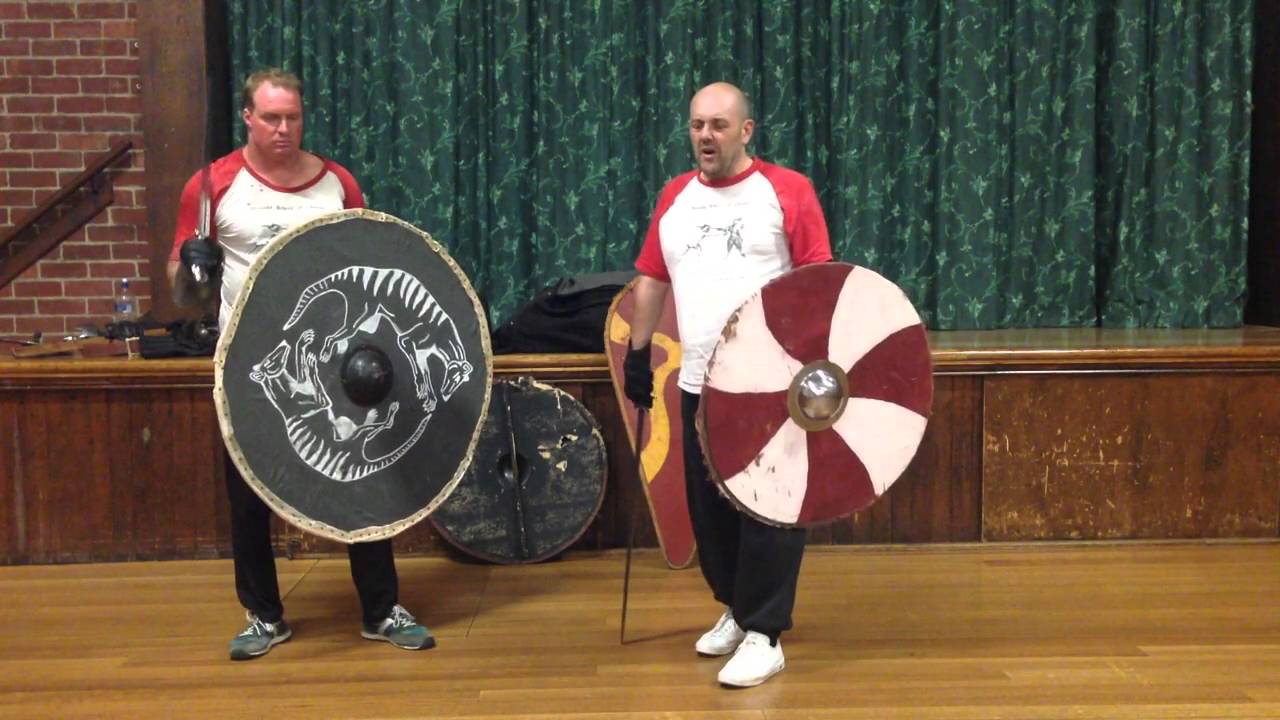 Viking age shield techniques