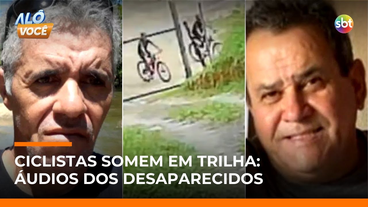 “Não sei se vamos chegar hoje”: imagem mostra onde ciclistas foram vistos pela última vez | #AloVoce