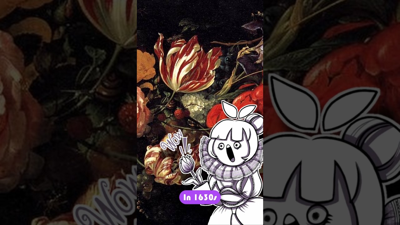 Tulip Mania - The first great speculative bubble? (not really) #history #tulipfever #legends