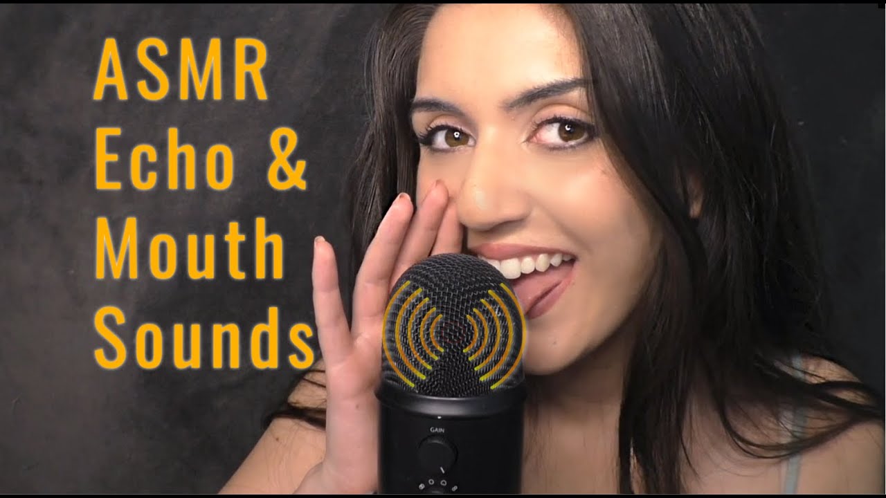 ECHO ASMR 😛 MOUTH SOUNDS 😊 Tktk, Lip Smacking, Sksk, Pokapoka ~ Perfect For Tingles