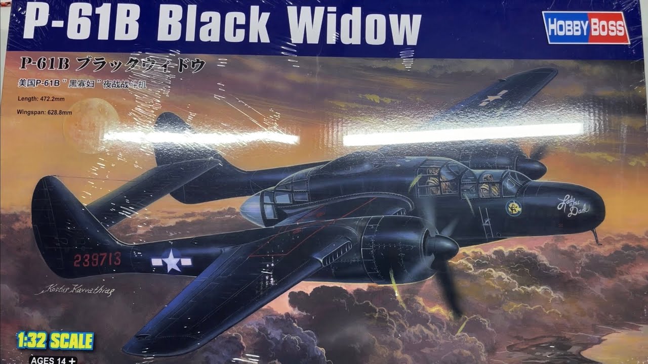 Hobby Boss P-61B Black Widow 1/32 Scale Model Aircraft