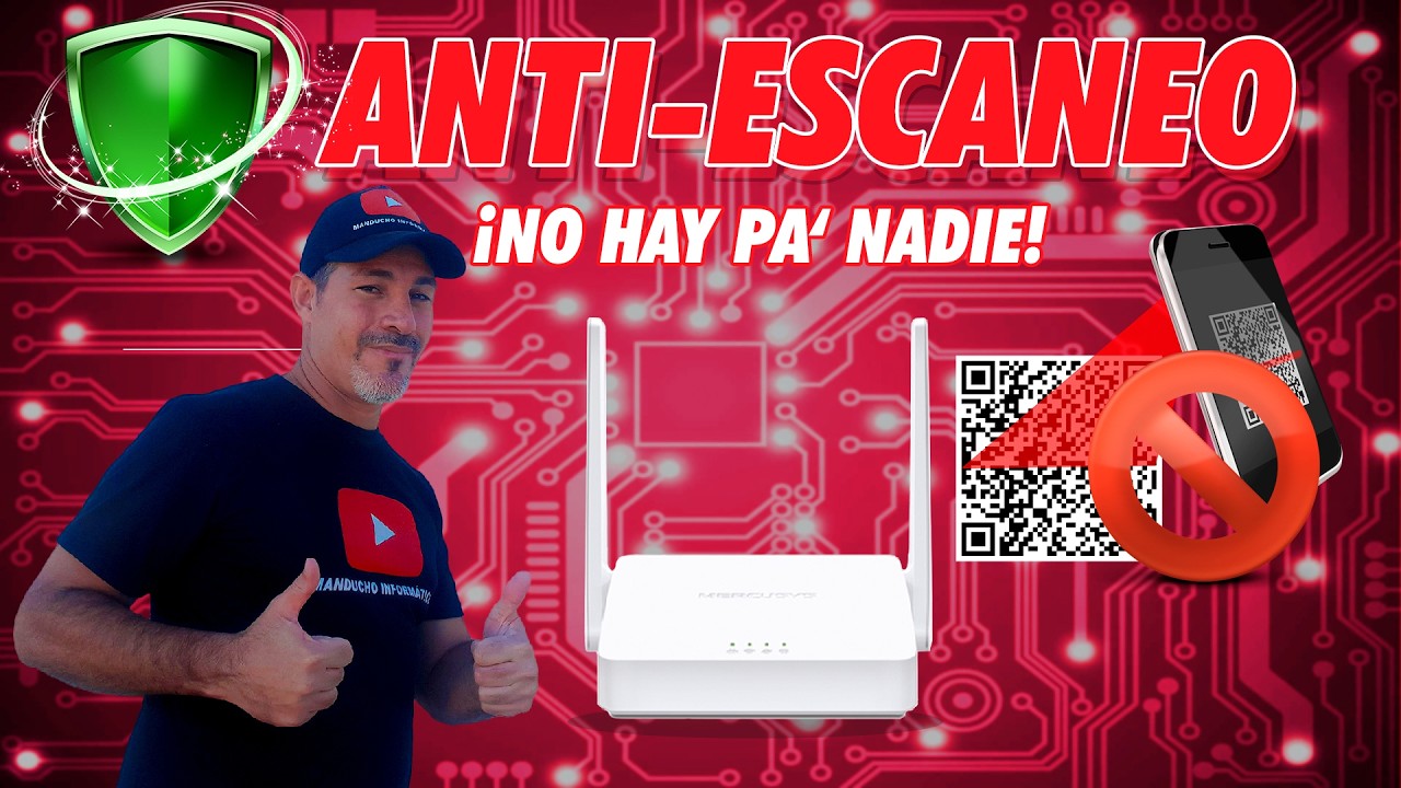 🔎 ¿Escaneo de QR? No Más: Protege tu WiFi - MERCUSYS MW302R