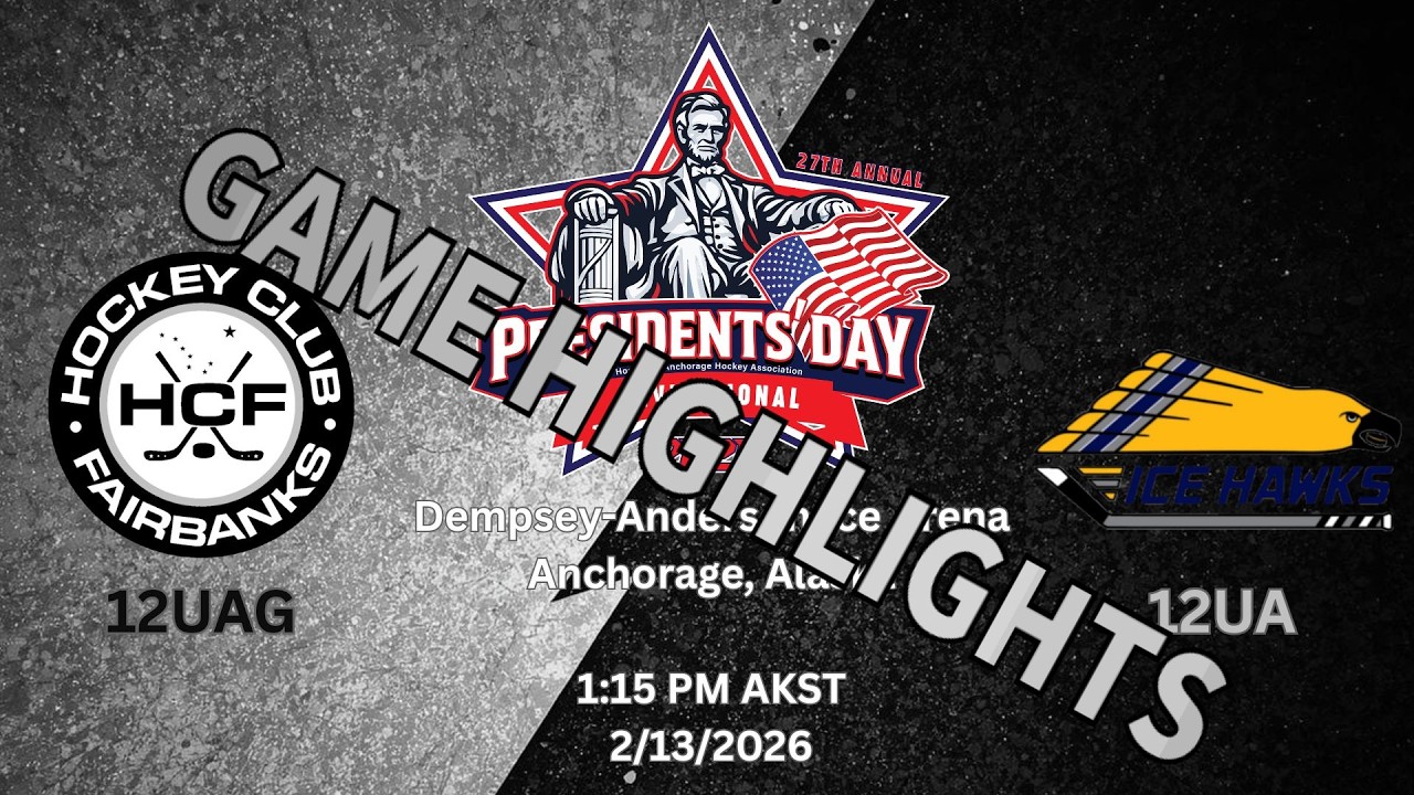 HCF 12UAG vs KPHA 12UA Game #2 Highlights 2/13/26