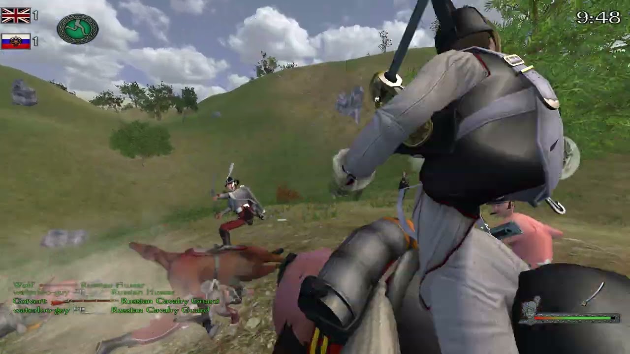 Mount and Blade Warband: Napoleonic Wars. Multiplayer game co-op
