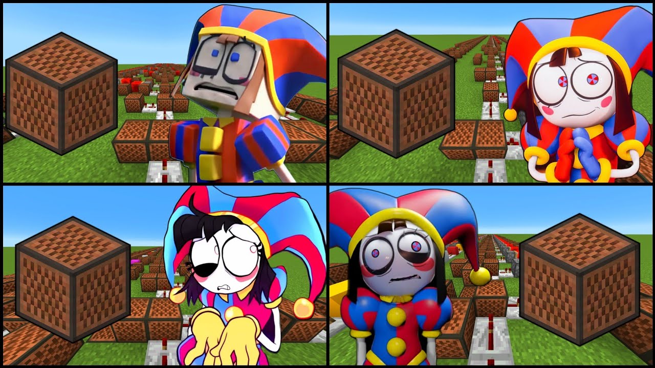 The Amazing Digital Circus | Minecraft Note Block Cover Compilation!