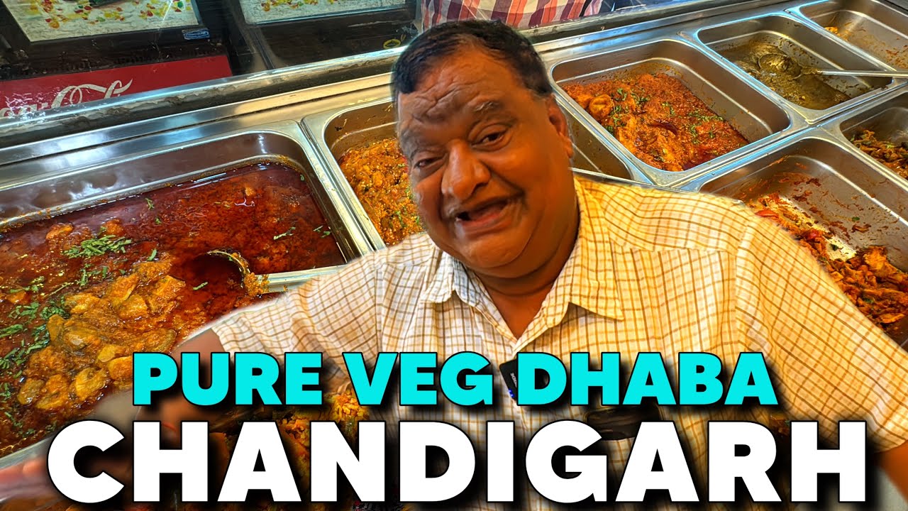 100% Veg Dhabas in CHANDIGARH | Lahori Dhaba and Punjabi Dhaba | Street Food | Oyefoodiesingh