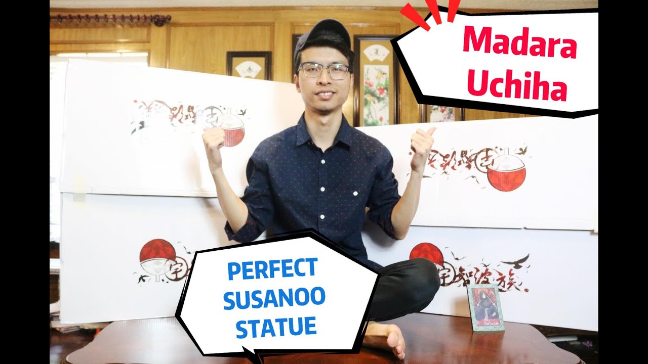 Unboxing Madara Uchiha Perfect Susanoo From Naruto By CW. HUGE STATUE!!!