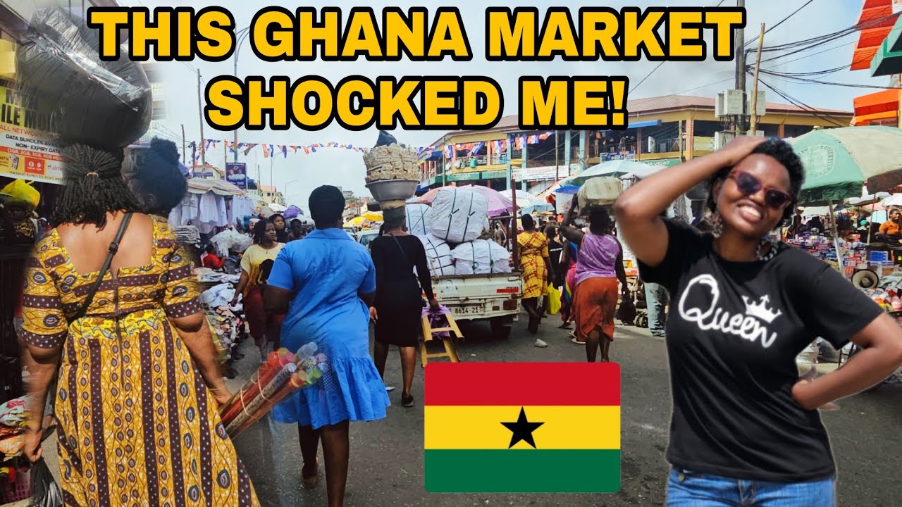 My CULTURE SHOCK in Ghana Biggest Market As a Kenyan!