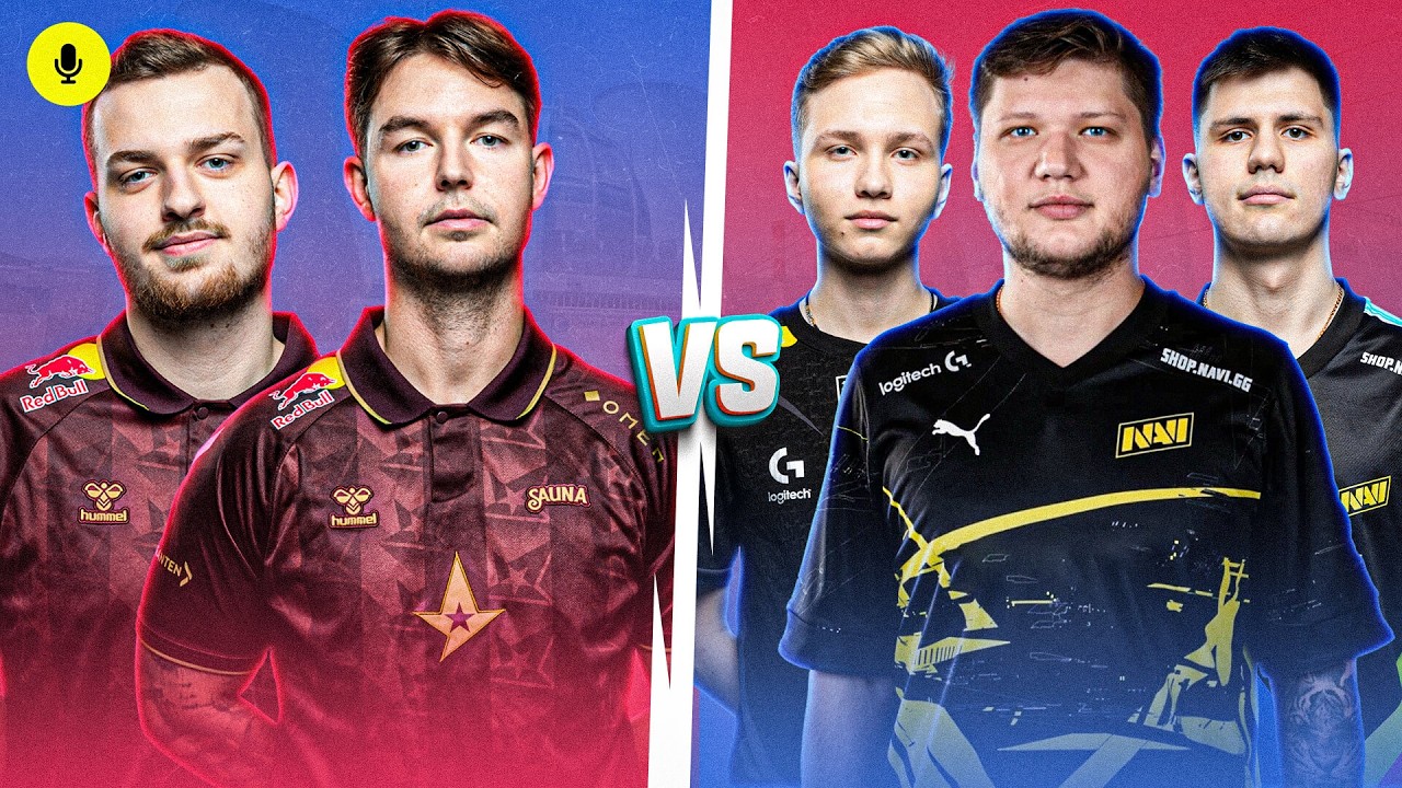 GOATS LOBBY! s1mple vs device Faceit Ranked - Full Game - Voice Comms | CS2 POV