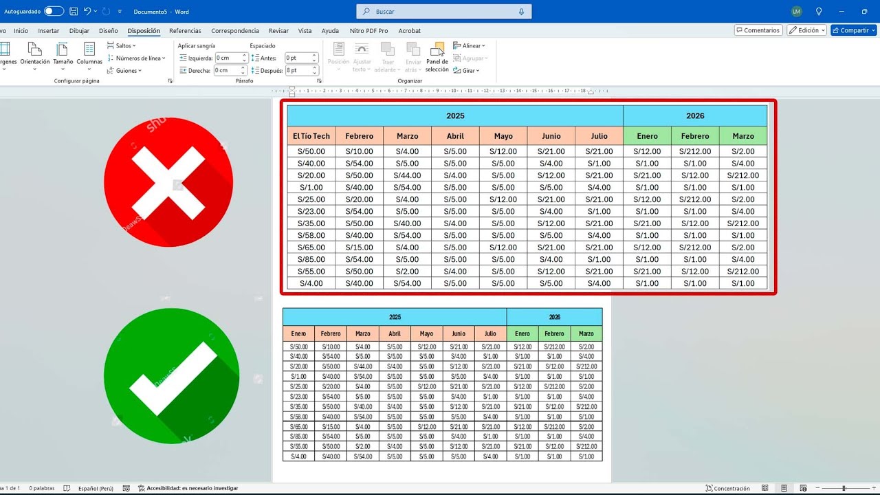 Ajusta tu Tabla de Excel en Word SIN Perder el Formato ✅ Tutorial Fácil y Rápido