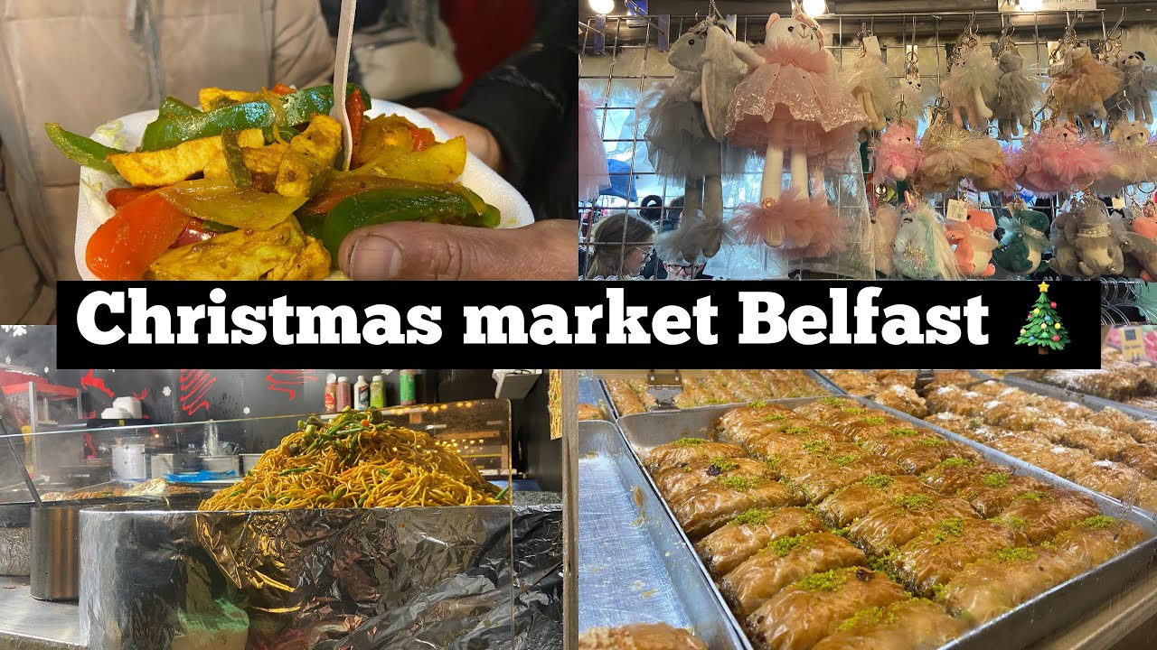 Christmas market in Belfast Northern Ireland 🎄