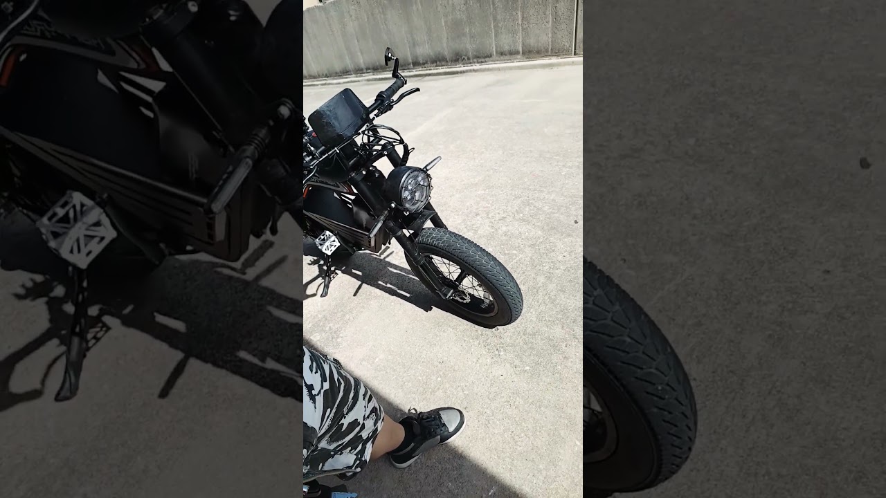 massive success with the new Cafe racer handlebars on the G100 Pro