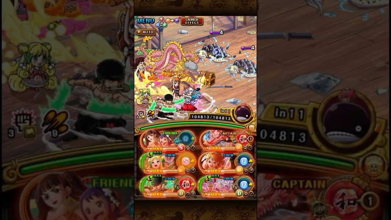 (OPTC) KIZUNA CLASH!! VS. ULTI & PAGE ONE *10  | ONE TEAM #optc #trecru 