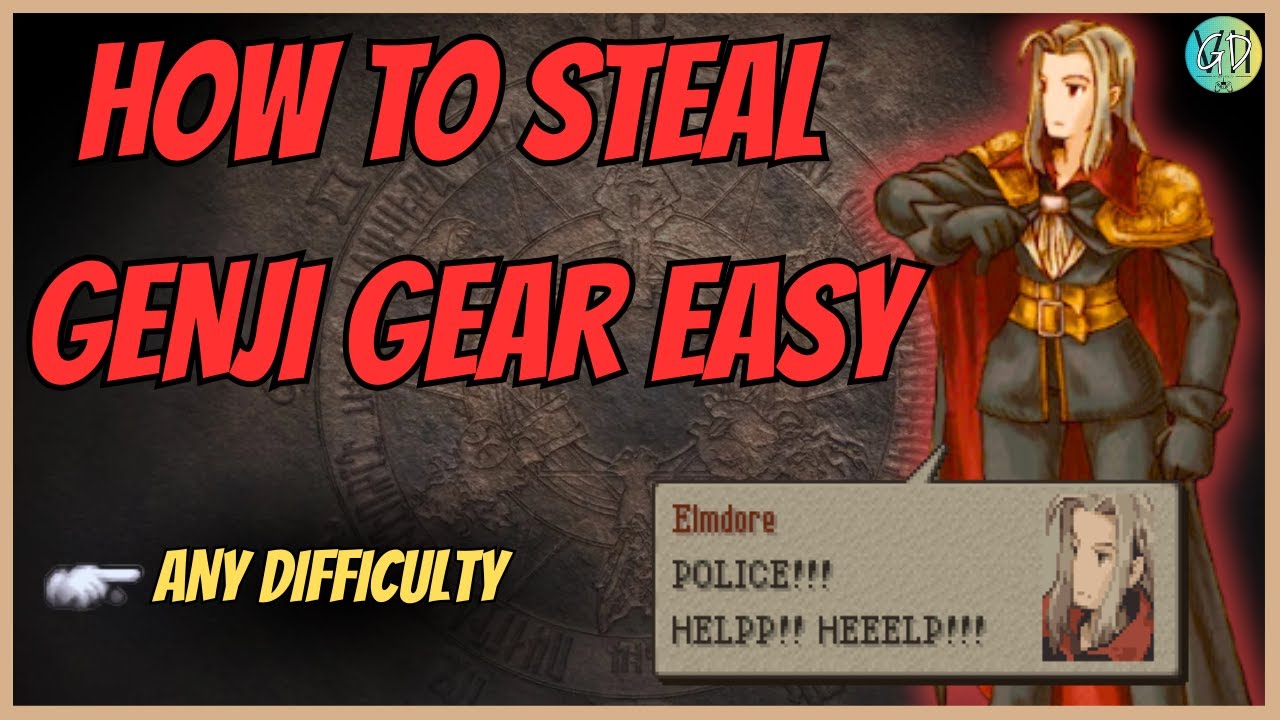 Украсть снаряжение Гэндзи ЛЕГКО! | Замок Лимберри (режим тактика) | FFT: Хроники Ивалиса