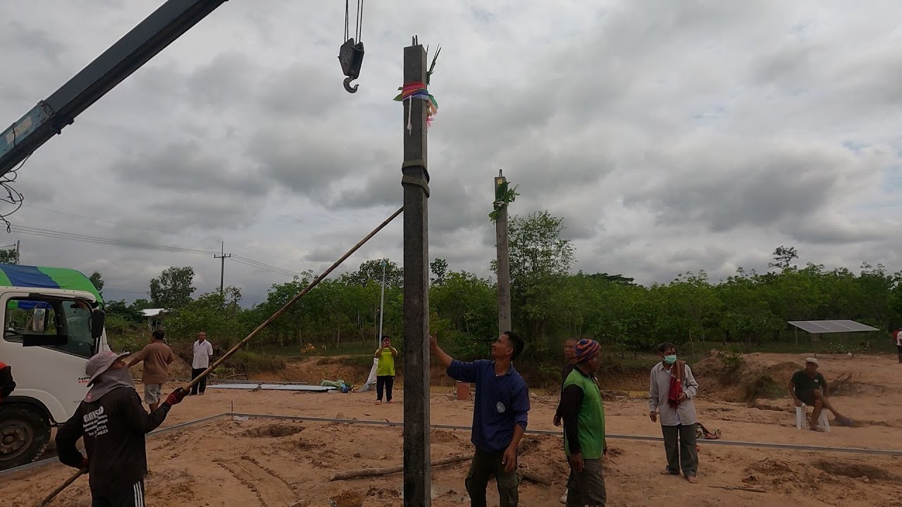 Ubon Thailand New House Build Part 3 Land Blessing