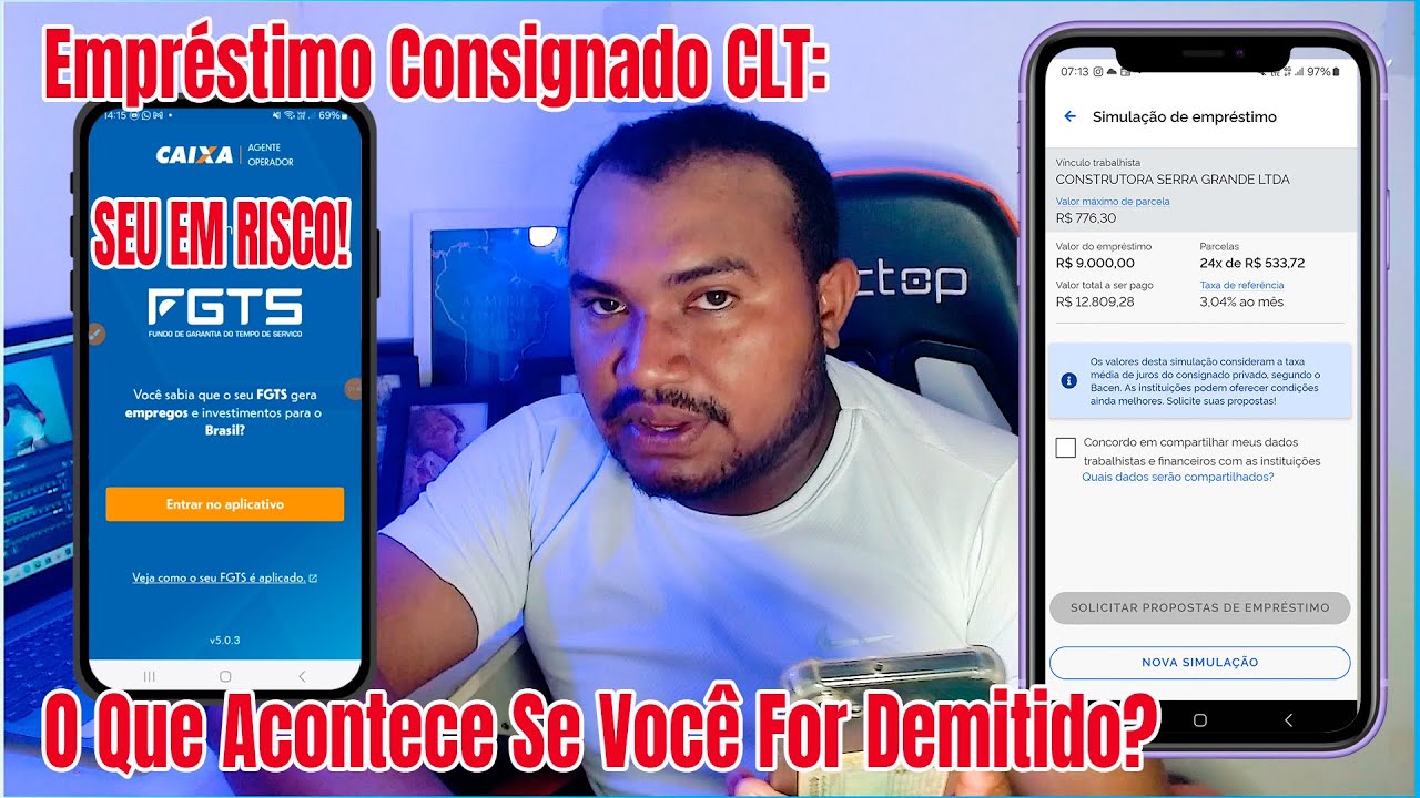 Empr&eacute;stimo Consignado CLT: O Que Acontece Se Voc&ecirc; For Demitido?Confira!!!