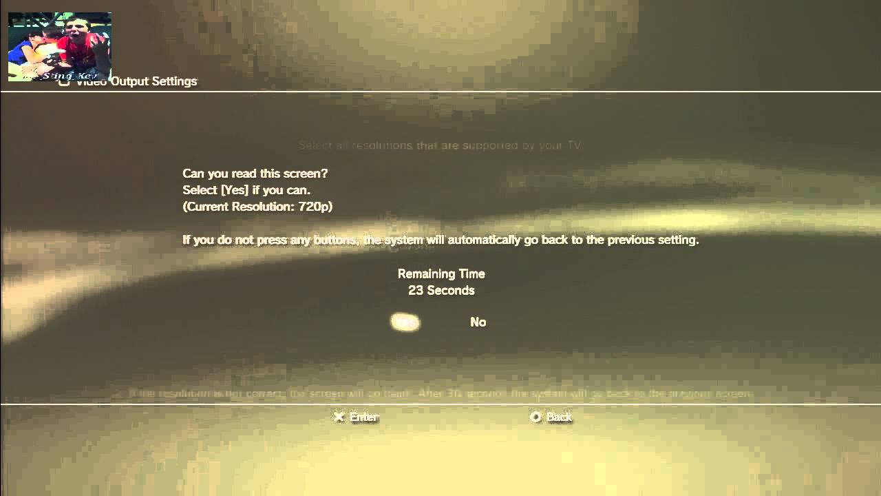 How To Change your PS3 from 720 to 1080p
