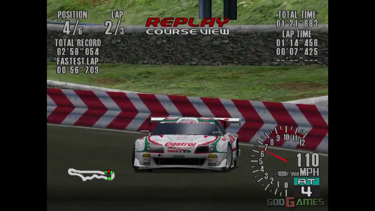 Sega GT - Gameplay Dreamcast HD 720P
