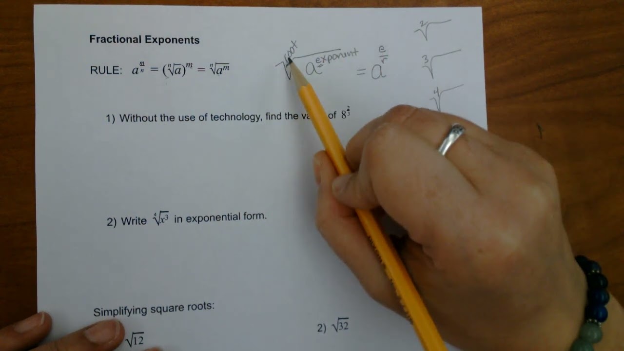 Exponent Examples