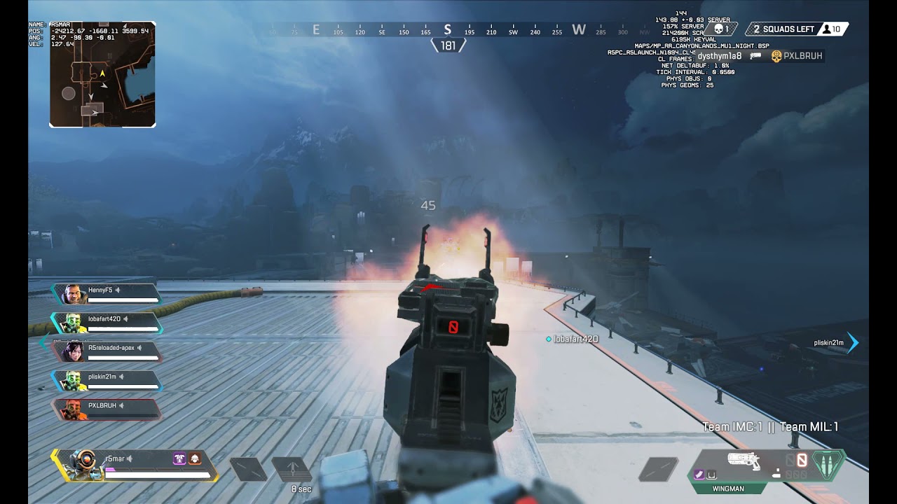 The Infamous Season 0 Pre Patch Wingman