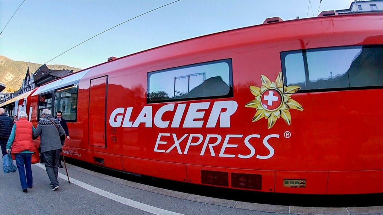 Glacier Express First Class; Chur to Brigg