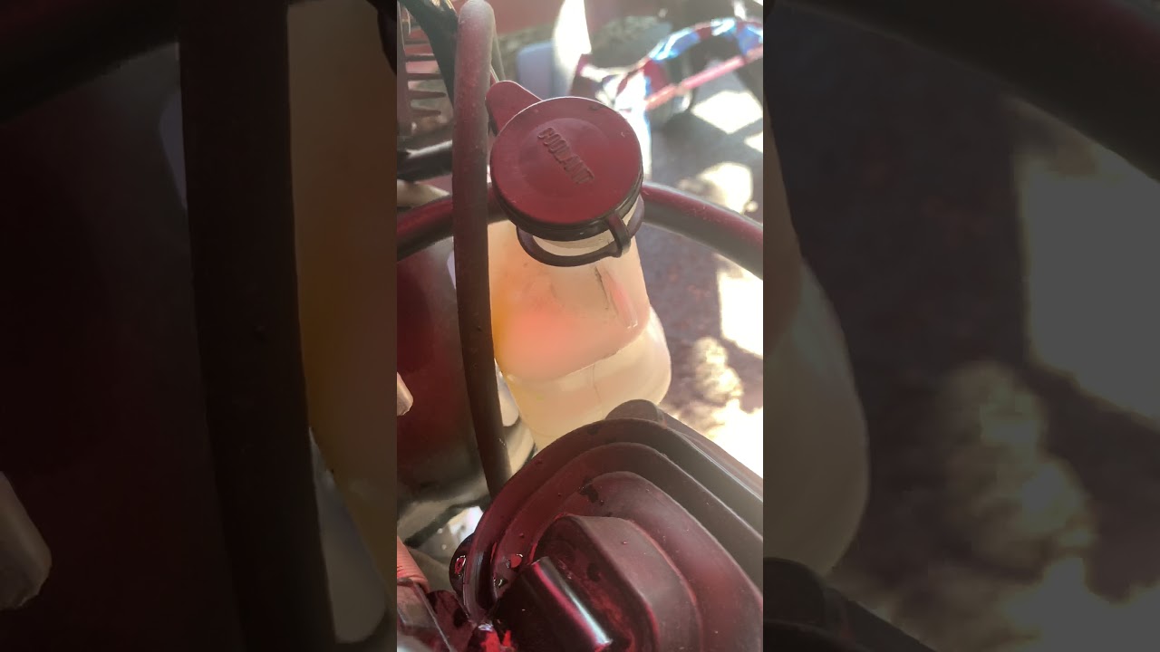 09 Honda Silverwing coolant replacement.