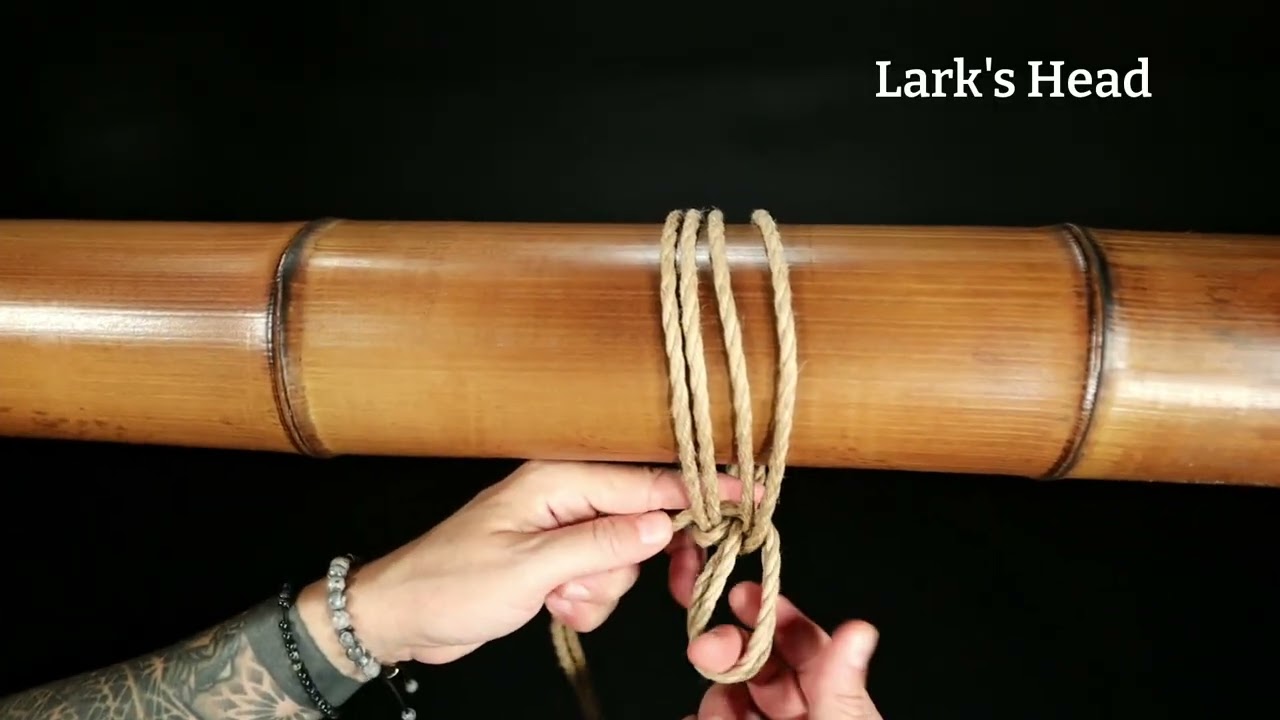 How to Tie the Lark&rsquo;s Head Handcuff | Simple & Versatile Shibari Tutorial