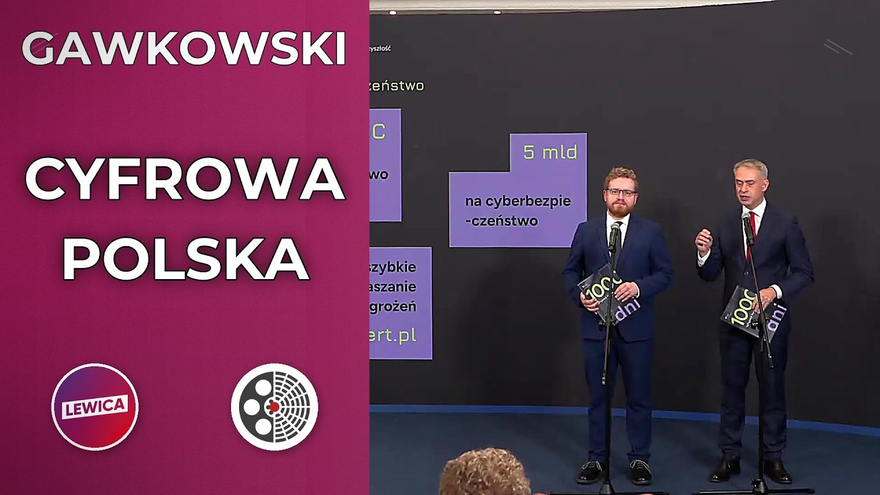 Krzysztof Gawkowski o cyfrowej Polsce i sporach z PiS