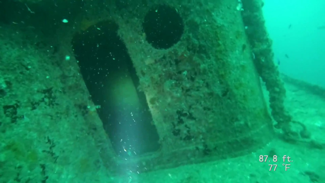 Diving the Captain Dan with John Chatterton  - Dive 2