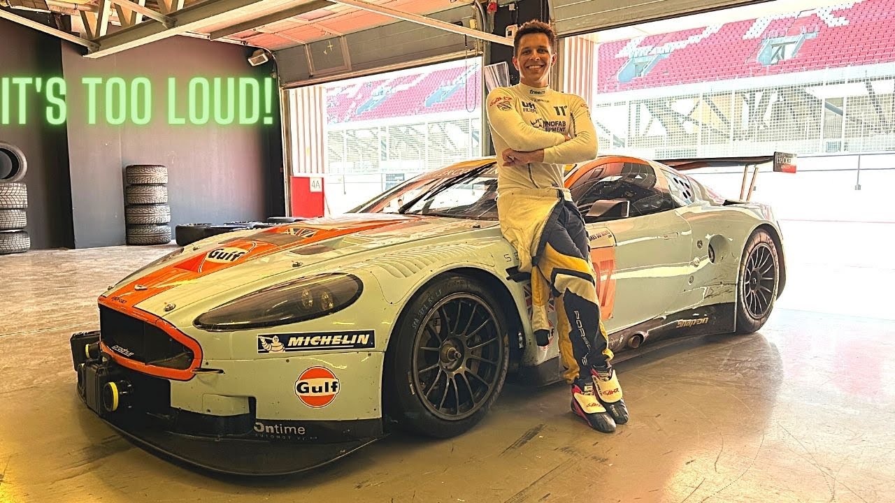 200MPH In Straight Piped Le Mans Race Car! [Aston Martin DBR9]