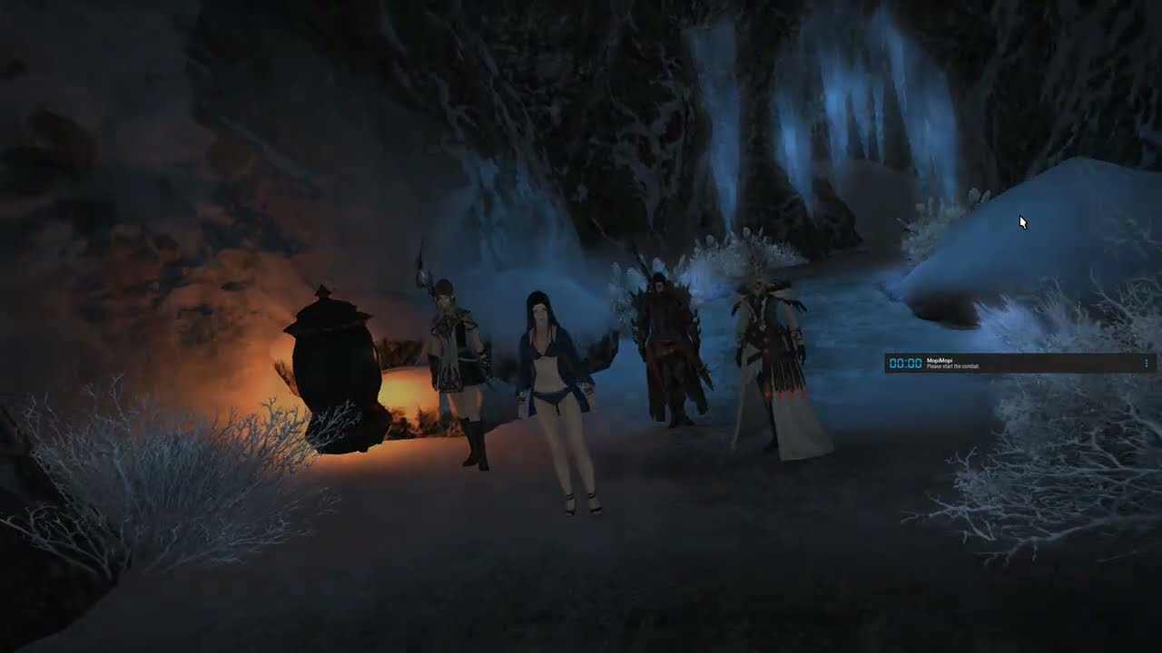 FFXIV ENDWALKER : SNOWCLOAK (Samurai)DPS gameplay dungeon full run