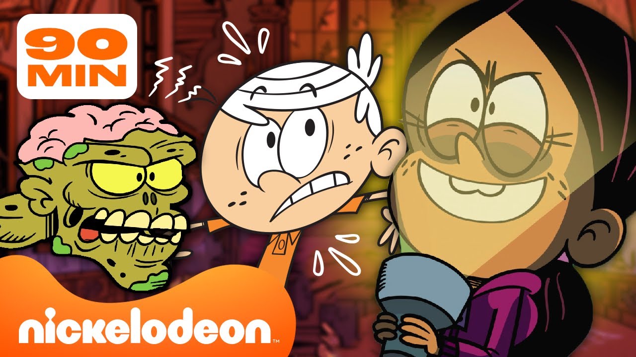 Bienvenue chez les Loud | 90 MINUTES des moments les plus EFFRAYANTS 😱 | Nickelodeon France