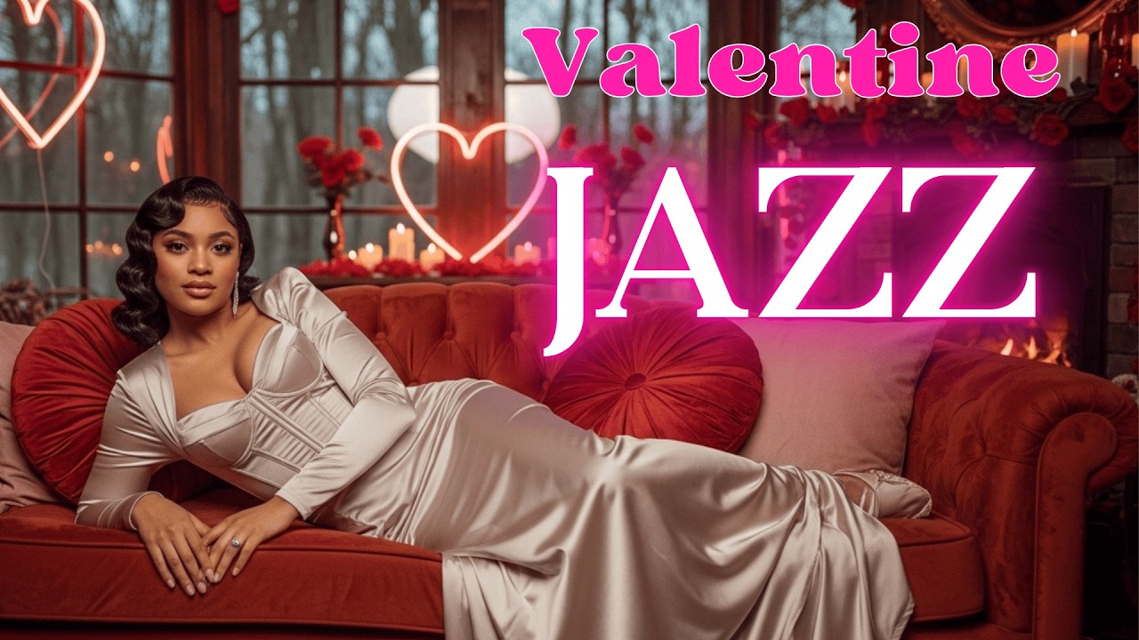 Romantic Valentine Jazz for Couples &ndash; Warm Violin Lead, Candlelight Dinner & Soft Evening